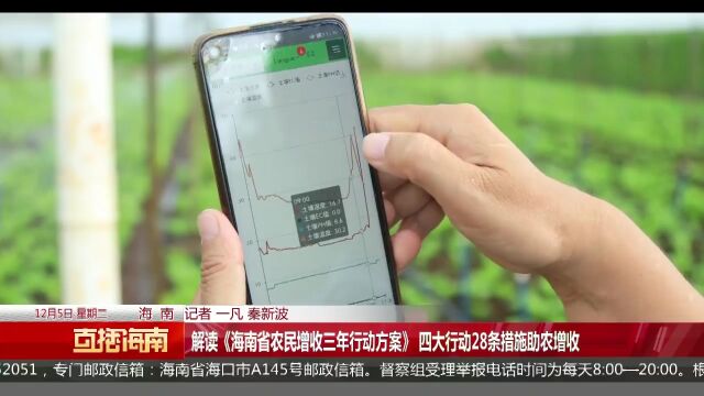解读《海南省农民增收三年行动方案》 四大行动28条措施助农增收