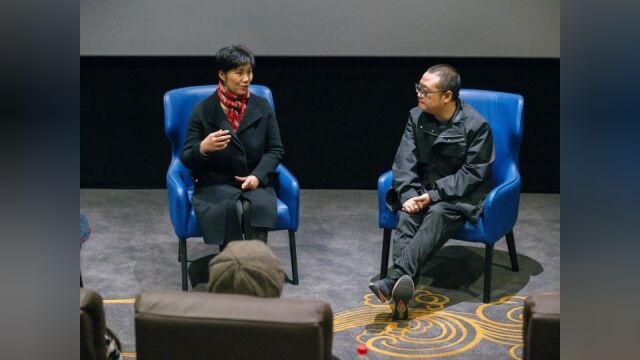 《乘船而去》首度回杭,青年导演陈小雨对话浙传教师丁莉丽