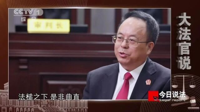 大法官开庭(下集)|大法官终审宣判!人生没有返程票,他将用一生来赎罪!