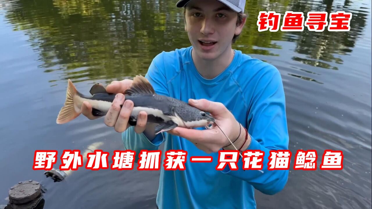 鲍比在小水塘内捕获巨大雷龙鱼_高清1080P在线观看平台_腾讯视频