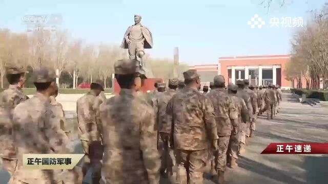 陆军炮兵防空兵学院郑州校区,组织学员赴兰考县,实地教学