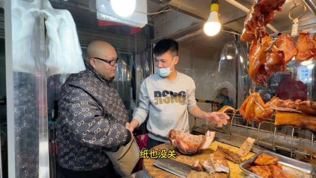 150块钱在广东包一家烧猪店,当成自助随便吃,能回本吗?