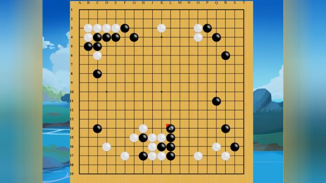 【抓住棋形的破绽】李老师少儿围棋课堂复盘精彩瞬间