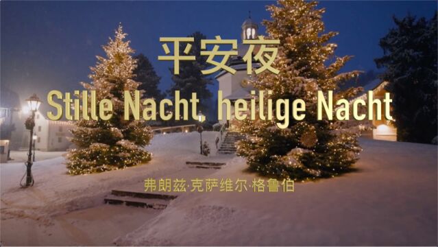 一首安静的乐曲,一段温暖的旋律,Silent night,holy night #古典吉他#格鲁伯#平安夜