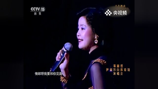 邓丽君演唱《船歌》,音乐船歌,情感漂流心之律动