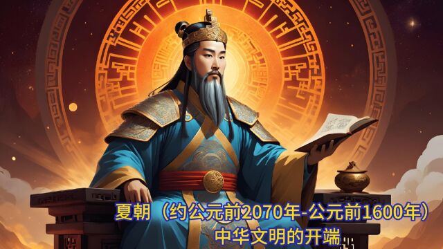 夏朝(约公元前2070年公元前1600年)中华文明的开端