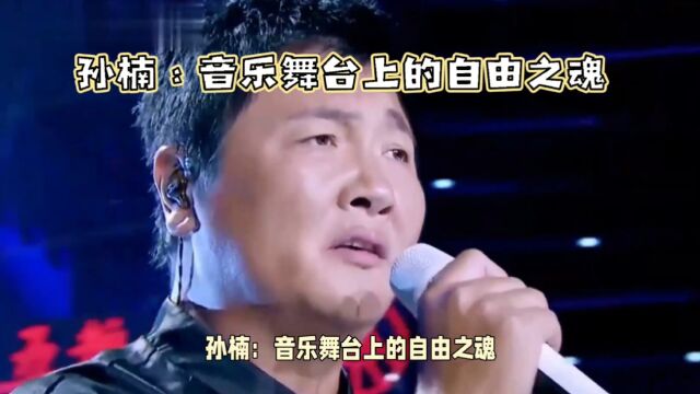 孙楠:音乐台上的自由之魂