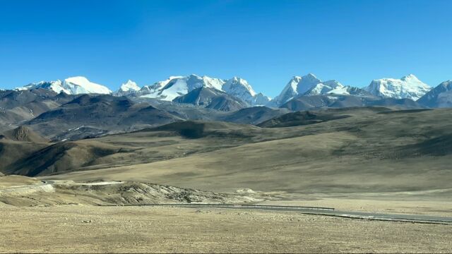 西藏拉萨到日喀则沿路,不一样的藏域风景,美美美