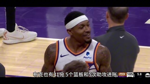 NBA常规赛:太阳队127109大胜湖人队,三巨头合砍85分