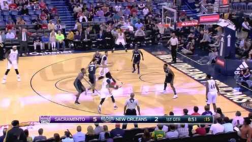 《NBA全场集锦》【得分】考辛斯战旧主！飙射三分毫不手软