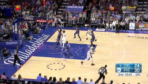 《NBA全场集锦》【得分】魔术奋起直追快速反击 特伦斯-罗斯追身三分手起刀落