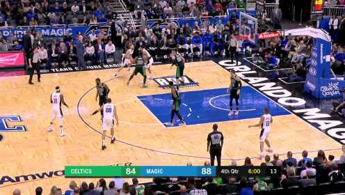 《NBA全场集锦》【原声】凯尔特人103-105魔术 戈登28+12塔图姆错失最后一投