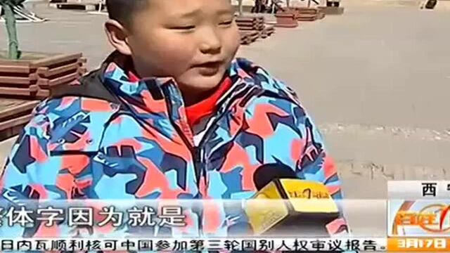 两会代表提议使用繁体字 学生如何看待