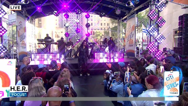 H.E.R.  Focus (2019 Today Show Citi Concert Series)