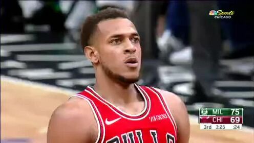 《NBA全场回放》【原声回放】雄鹿vs公牛第3节 加福德平筐大帽字母哥