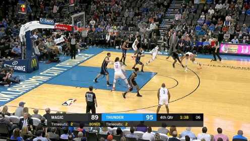 《NBA全场集锦》【原声】魔术94-102雷霆 亚历山大狂砍24分送魔术三连败