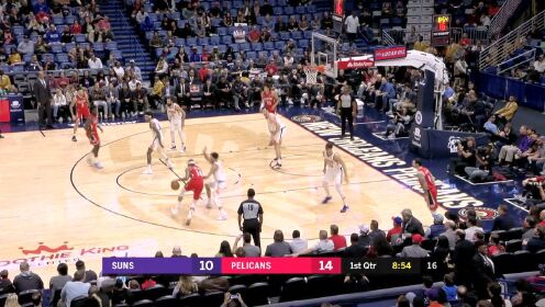 《NBA全场集锦》【得分】如入无人之境 英格拉姆转身上篮一气呵成