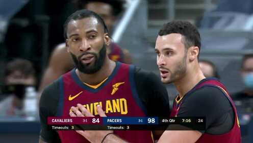 《NBA全场集锦》骑士vs步行者第4节中文解说回放