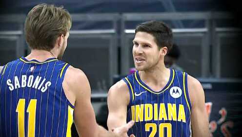 《NBA全场集锦》骑士vs步行者第4节英文原声回放