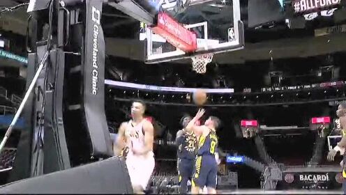 《NBA全场集锦》绝大的功臣！艾克萨姆携队友一波7-0锁定胜局