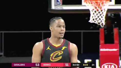 《NBA全场集锦》骑士vs老鹰第3节 中文解说回放