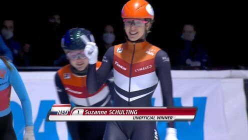 全景冰雪横扫冰面无极限短道新赛季荷兰名将舒尔婷夺首枚金牌