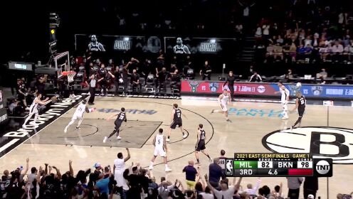 《布鲁克林篮网》雄鹿vs篮网五佳球 字母哥大帽欧文 杜欧默契连线