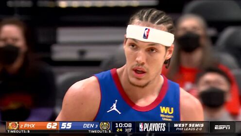 《NBA全场集锦》太阳vs掘金第3节中文解说回放