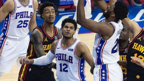 《NBA全场集锦》【球星】哈里斯vs老鹰集锦 全场24+14里突外投难救主