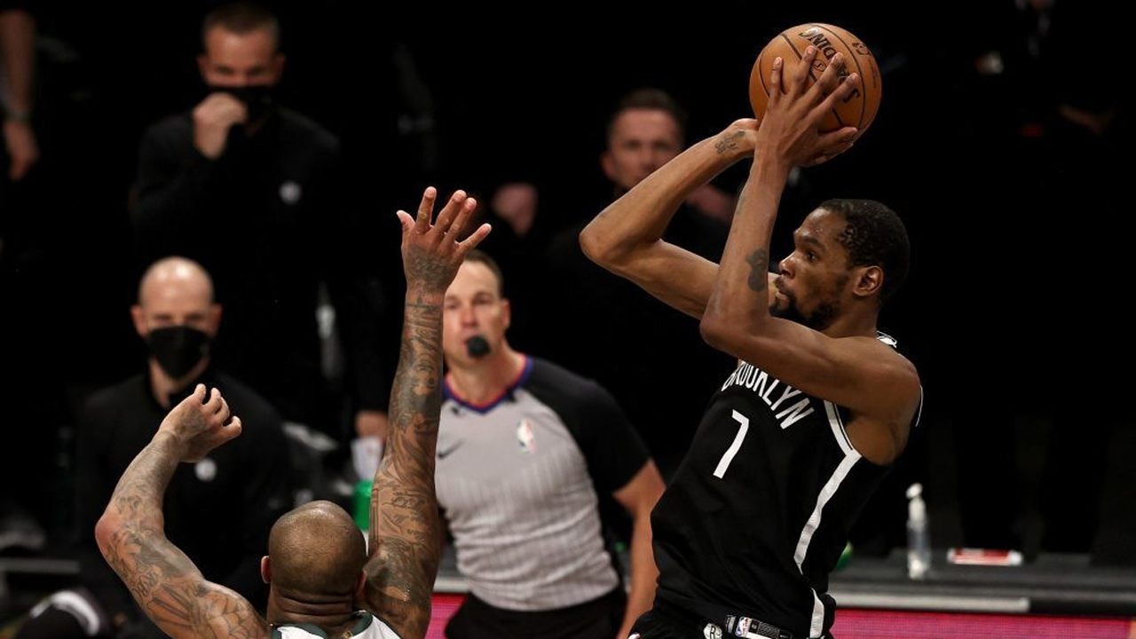 全景nba分区半决赛十大镜头杜兰特极限后仰绝平