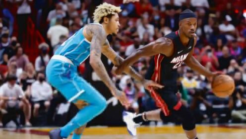 《NBA每日重磅》【集锦】黄蜂99-114热火 巴特勒32分希罗天外飞仙