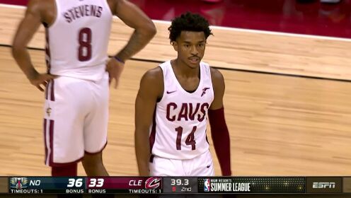 《NBA全场集锦》NBA夏季联赛：鹈鹕vs骑士第2节中文解说回放