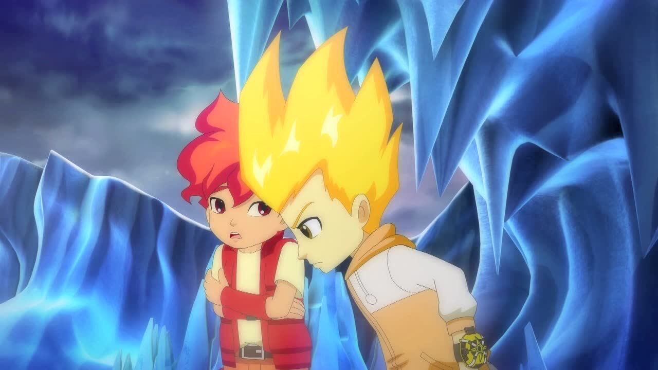 斗龙战士:洛小熠和东方末被冰封住_腾讯视频