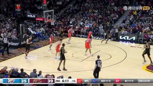 《NBA全场集锦》【原声】雷霆87-94骑士 加兰23+11亚历山大空砍29+9难阻失利