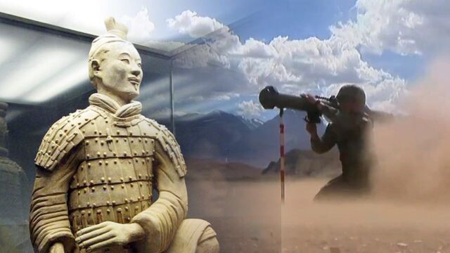 涨知识:跪射武士俑相当于如今炮兵