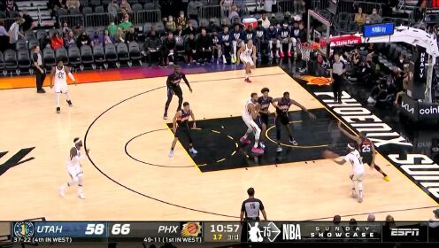 《菲尼克斯太阳》【球星】米切尔vs太阳集锦 26分5助攻内外兼攻率队取胜