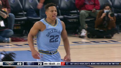 《NBA全场集锦》【纯享】鹈鹕vs灰熊精华回放 莫兰特21+9率队7人上双大胜对手