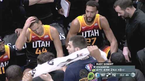 《NBA全场集锦》燃炸球馆！康利空中接力助飞戈贝尔杀死比赛