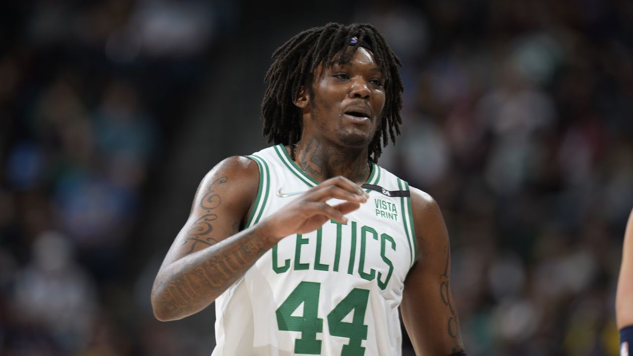 《全景nba》罗伯特-威廉姆斯因右膝酸痛系列赛g7出战成疑_高清1080p