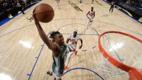《NBA全场集锦》【球星】艾维vs猛龙集锦 全场空砍21+8场均一暴扣目标达成