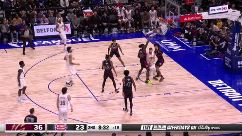 《NBA全场集锦》【原声】骑士112-88活塞 骑士客场大胜活塞豪取7连胜
