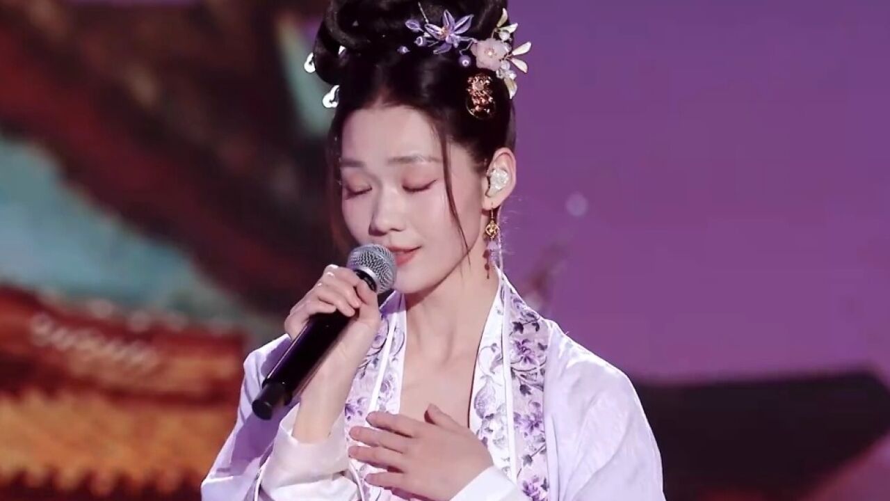 段奥娟古装造型搭配空灵嗓音好梦幻!