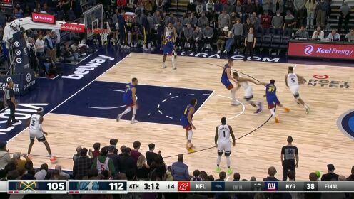 《NBA全场集锦》在天际展翅翱翔 爱德华兹一步登天漂移上篮轻松打进