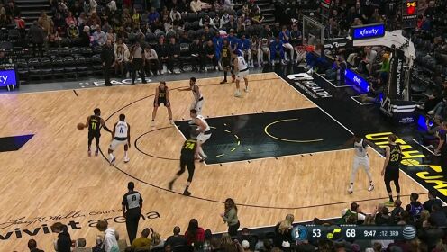 《NBA全场集锦》康利秒传凯斯勒吃饼暴扣 小哈达威急停中投稳稳命中