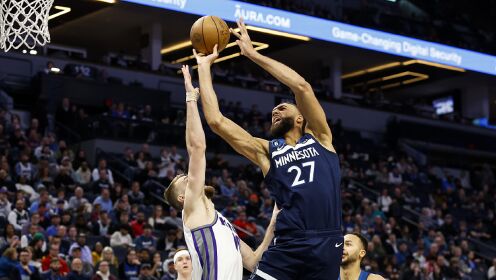 《NBA全场集锦》【球星】戈贝尔vs国王集锦 全场19+14突破快下难救主
