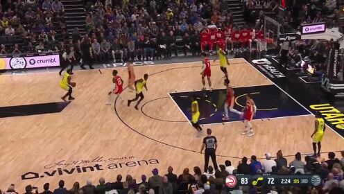 《NBA全场集锦》【纯享】老鹰vs爵士精华回放 杨拿下27+6组织串联一把抓