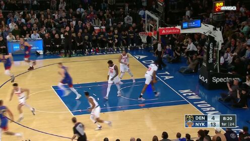 《NBA全场集锦》就是简单粗暴 穆雷助攻约老师长臂抛投稳稳拿分
