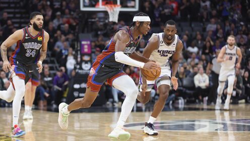 《NBA全场集锦》【球星】亚历山大vs国王集锦 全场37+7展现无解火力难救主