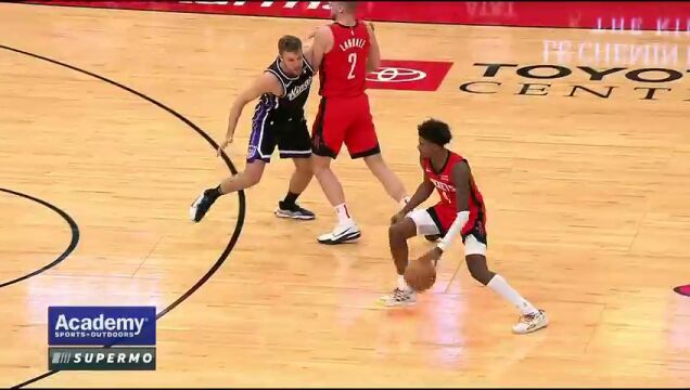 NBA常规赛：国王vs火箭第1节中文解说回放