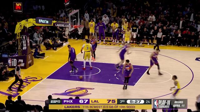 回顾太阳vs湖人交手记录 太阳三巨头合体对决詹眉万众瞩目